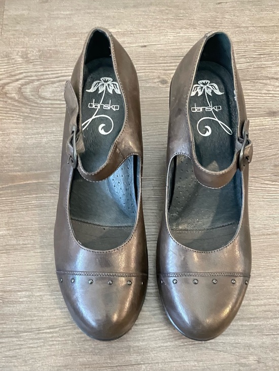 DANSKO Fanny Wedge Mary Jane Shoes 10.5 - Picture 4 of 7